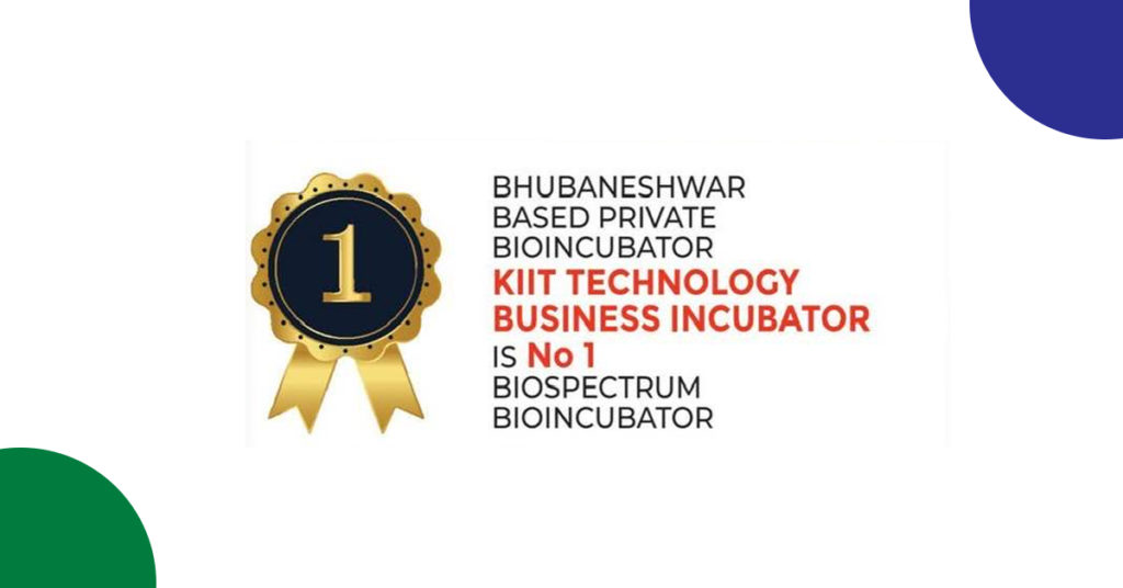 Ranked No1 Bioincubator by Biospectrum
